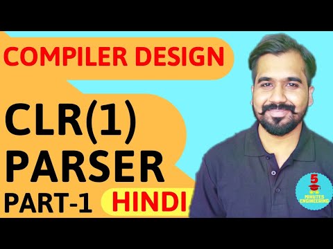 CLR(1) Parser Part-1 Explained in Hindi l LR(1) items l Canonical Collection Of LR(1) items