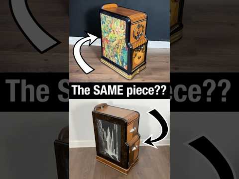 Which is better? #furniturerepair #furnituremakeover #furnitureflip #artdeco