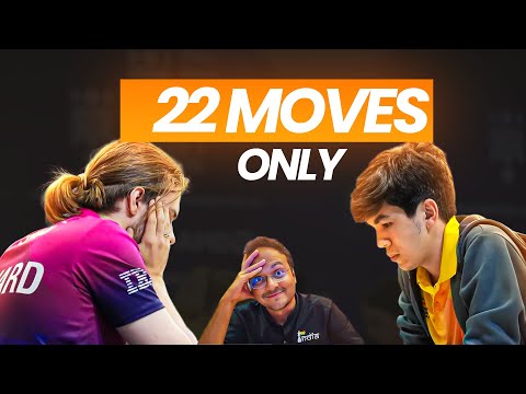 Javokhir Sindarov crushes Richard Rapport in just 22 moves in the London System