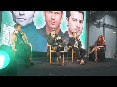 The Vampire Diaries PT 2 (Michael Malarkey, Matt Davis & Daniel Gillies) Panel  | Comic-Con NI 2022