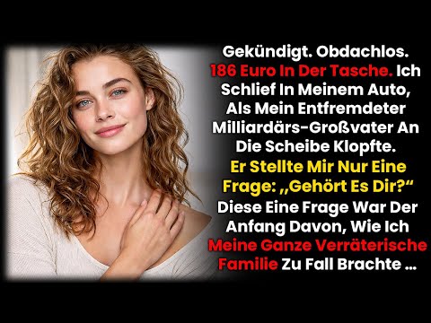 Mein Reicher Opa Fand Mich Im Auto Schlafend – Er Fragte; „Gehört Es Dir?“ Dann…