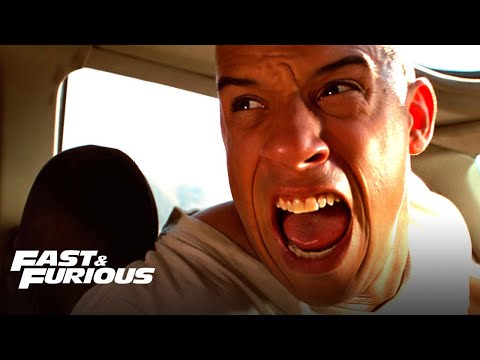 The Fast and The Furious | Brian Saves Vince in a High Speed Truck Heist