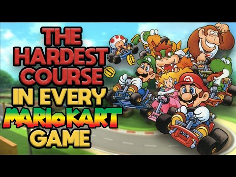The Hardest Course in Every Mario Kart Game