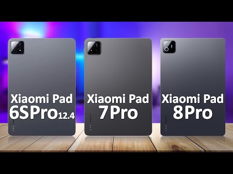 Xiaomi Pad 8 Pro VS Xiaomi Pad 7 Pro VS Xiaomi Pad 6S Pro