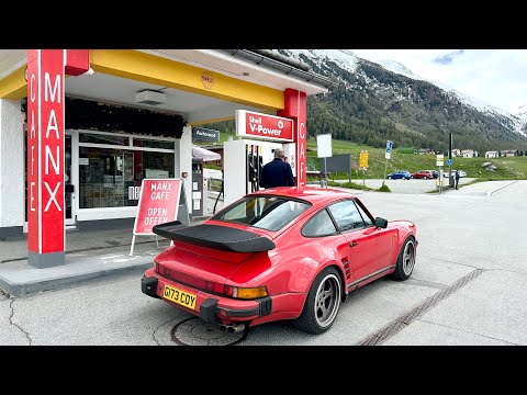 St. Moritz to Lake Como in our ‘89 Porsche 930 Turbo S. Euro Road Trip Part 3