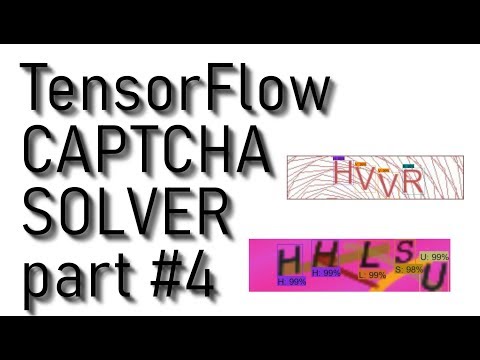 Welcome to TensorFlow object detection custom captcha solver tutorial 4th part