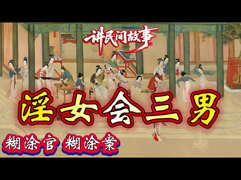 民间故事：淫女会三男｜糊涂官 糊涂案