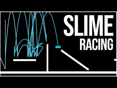I Made A.I. Slimes Race for 30 Minutes to see the Winner...