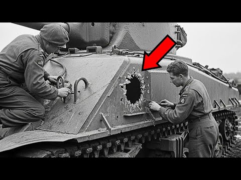 Why British Engineers Cut A Hole In The Sherman To Beat The Tiger