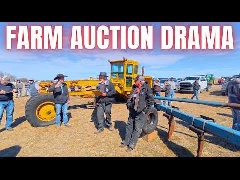 He Didn't Want me to Buy ANYTHING at this Farm Auction! (But I Got Some REALLY Good Deals Anyway)