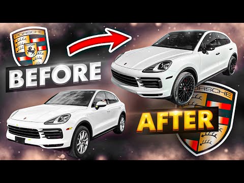 2021 PORSCHE CAYENNE LNC BLACK OUT CONVERSION