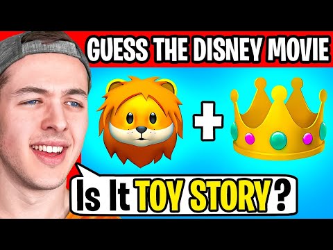 Can You GUESS The DISNEY MOVIE by EMOJI? (impossible)
