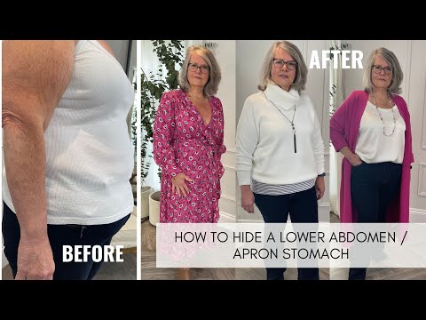 Body Shape Masterclass Ep 10 | How to Disguise a Lower Abdomen / Apron Stomach