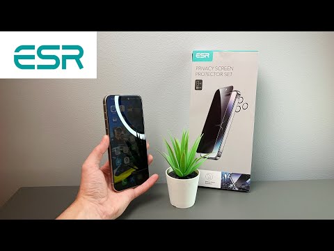 ESR Privacy Screen Protector and Lens Protector Kit