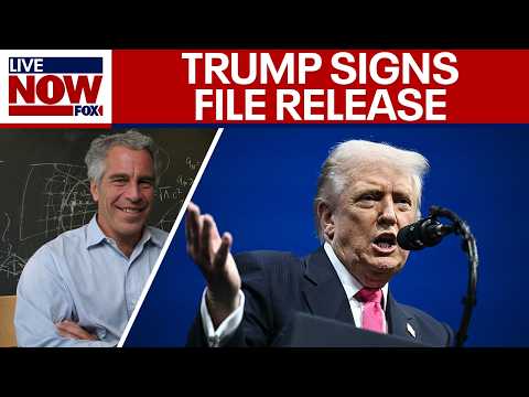 BREAKING: Trump signs bill to release Epstein files