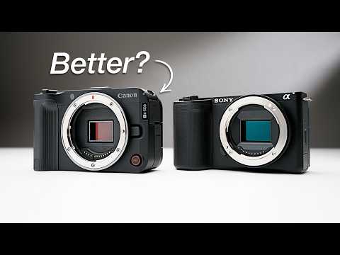 Best Camera for YouTube 2025? Canon R50V vs Sony ZV-E10 II