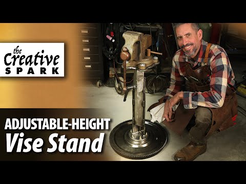 Custom Adjustable Vise Stand