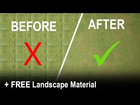 How to HIDE Texture REPETITION in Unreal Engine - UE4 Tutorial