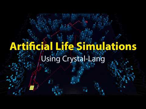 Building Artificial Life Simulations to learn Crystal-Lang on a Steam Deck