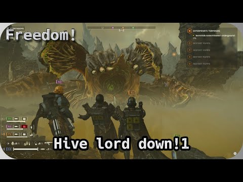 High value target down - hive lord | Helldivers 2