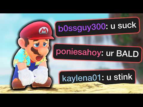 If you insult my Mario speedrun, you get banned