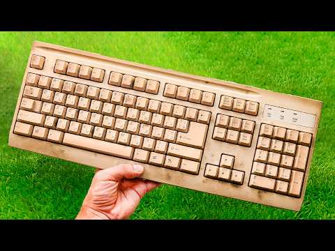 Full Restoration Extremely Yellow Keyboard