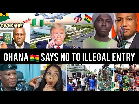 JUSTIN‼️😳OVER HUNDREDS OF NIGERIANS CAUGHT🙊TROOPING TO GHANA 🇬🇭