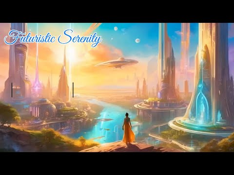 Futuristic Serenity: Journey Through Tomorrow's Harmony 🌇🎶