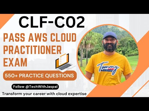 AWS Cloud Practitioner Practice Questions 2025 | 550+ Exam-Style Questions & Explanations (CLF-C02)