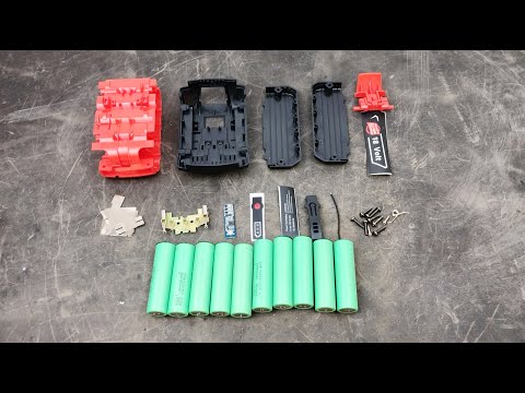 Assemble Bosch 18V lithium battery