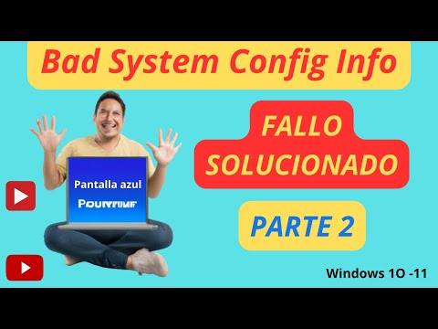PART 2 BAD SYSTEM CONFIG INFO SOLVE EASY AND REPAIR MY PC IN FEW STEPS
