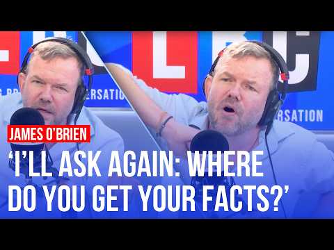 James O’Brien challenges caller’s defence of the super rich | LBC Debate