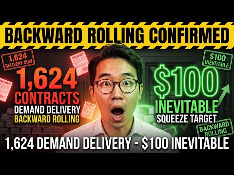 BACKWARD ROLLING CONFIRMED:  1,624 Contracts Just Demanded Delivery NOW ($100 Silver is Inevitable)