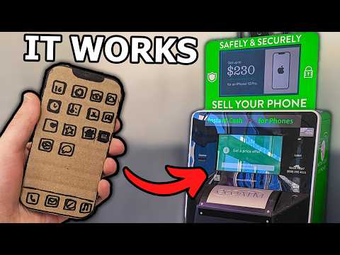 Selling FAKE phones to a Walmart ATM... WHAT HAPPENS?