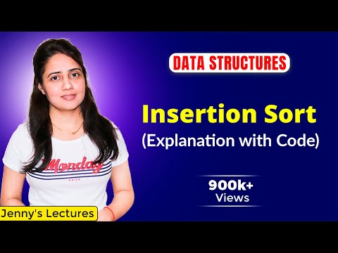 7.4 Insertion Sort Algorithm |Explanation with C Program| Data Structure Tutorials