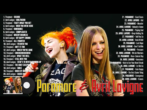 P a r a m o r e & AvrilLavigne Best Songs Collection ~ Pop Punk Playlist 2022