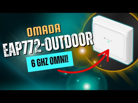 Omada EAP772-Outdoor WiFi 7 AP has 6GHz Omni! (Ubiquiti U7 Pro Outdoor Does Not!)