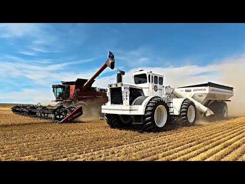 Let's GO! MONSTER BIG BUD! Fire That PTO Up! Time To Chase Combines! 