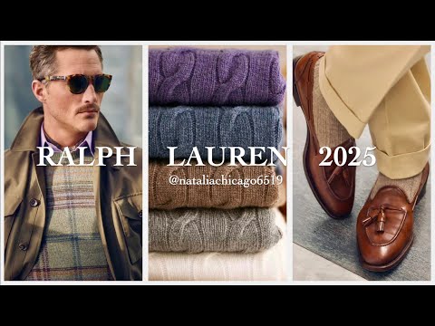 RALPH LAUREN | PURPLE LABEL | NEW PRE-SPRING 2025 COLLECTION FOR MEN | THE MOST STUNNING LOOKS