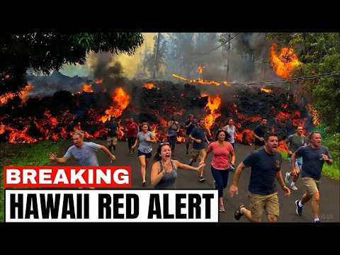 BREAKING: Hawaii's Volcano DISASTER - Kilauea BRUTALLY Erupts 35,000 Ft Above Sea Level