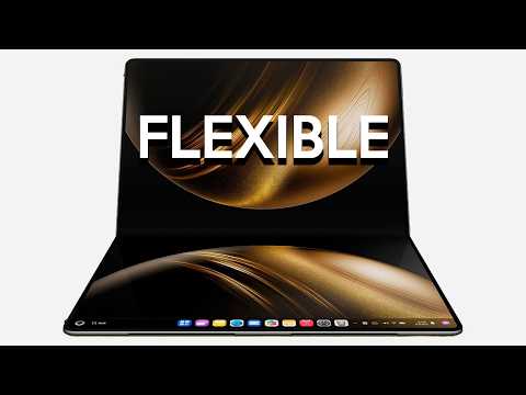 EL PRIMER PORTATIL FLEXIBLE DE LA HISTORIA  ES INCREIBLE