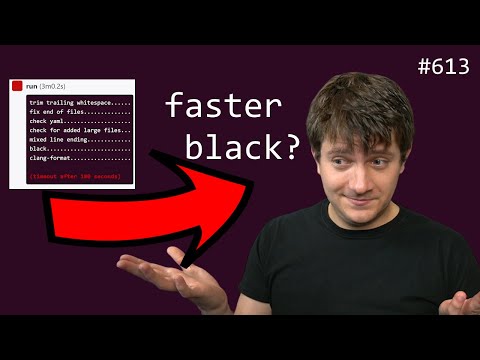 how pre-commit.ci (and my video) will speed up black for everyone?