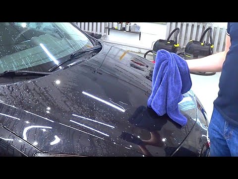 Как правильно вытирать авто после мойки!