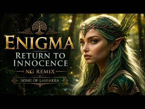 ENIGMA Return To Innocence NG Remix & Song Of Laniakea 👧🏻 AI Fantasy Elf Girls #enigma