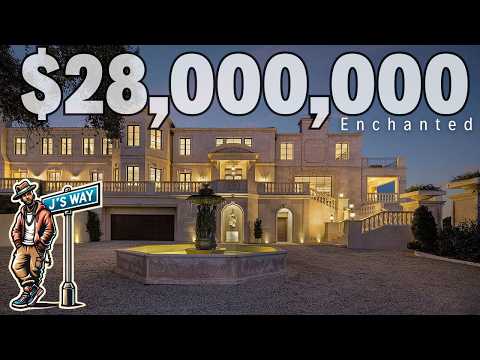 Explore the MOST EXPENSIVE Castle in Los Angeles | 4533 Cockerham Drive