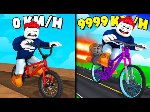 NOOB  0kmh FAHRRAD gegen PROFI 9999kmh FAHRRAD! Roblox