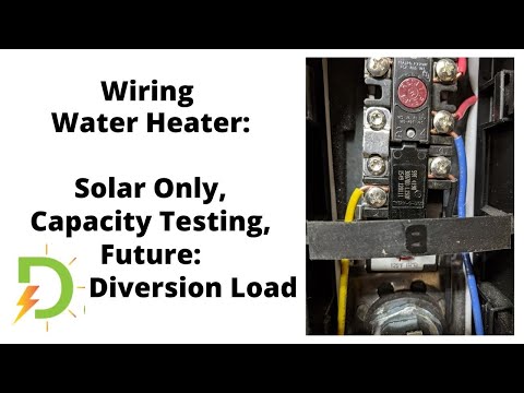 Water Heater Diversion Load and Capacity Test