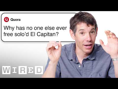 Alex Honnold Answers Rock Climbing Questions | Tech Support | WIRED