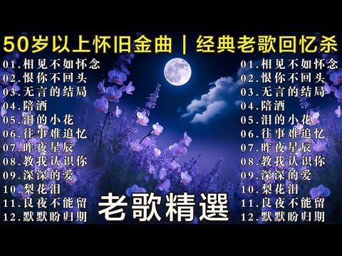 经典老歌怀旧金曲｜50岁以上真正喜欢的音乐 🧓 🧓🧓🎯 梨花泪 / 我在你左右 / 迟来的爱 / 无言的结局 🌹 无言的结局🌹 陪酒