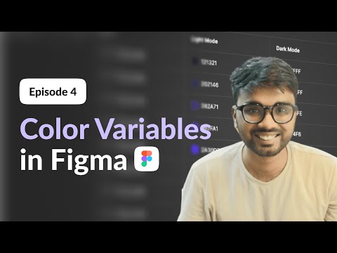 How to create Color Variables in Figma | Design System Masterclass
